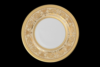 Набор тарелок 21 см Constanza Imperial Creme Gold (6 шт)