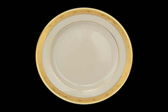 Набор тарелок 20 см Constanza Cream 3064 Gold (6 шт)