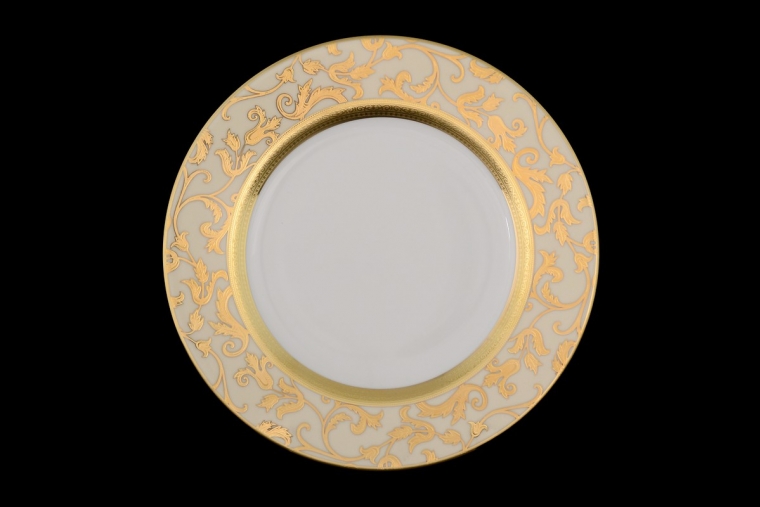 Набор тарелок 21 см Tosca Creme Gold (6 шт)