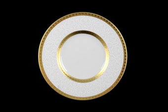 Набор тарелок 21 см Constanza Diamond White Gold (6 шт)
