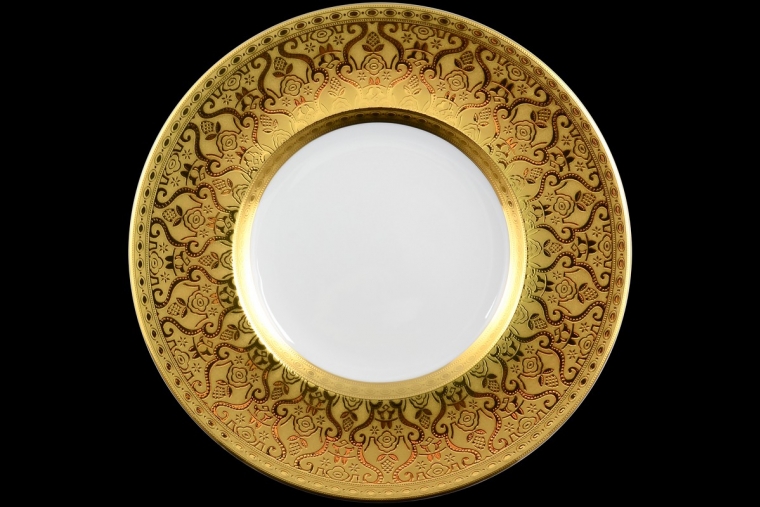 Набор тарелок 29 см Constanza Diamond Gold (6 шт)