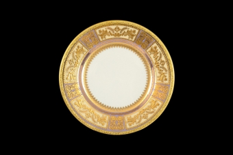 Набор тарелок 17 см Constanza Diadem Violet Creme Gold (6 шт)