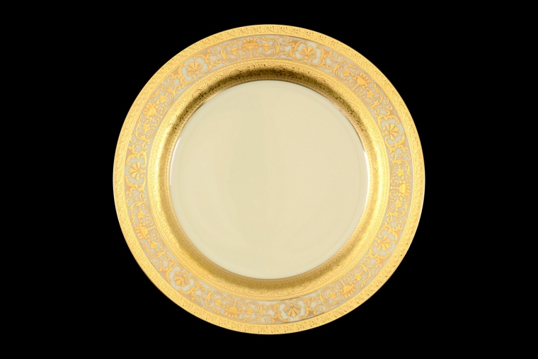 Набор тарелок 20 см Constanza Royal Gold Cream (6 шт) 