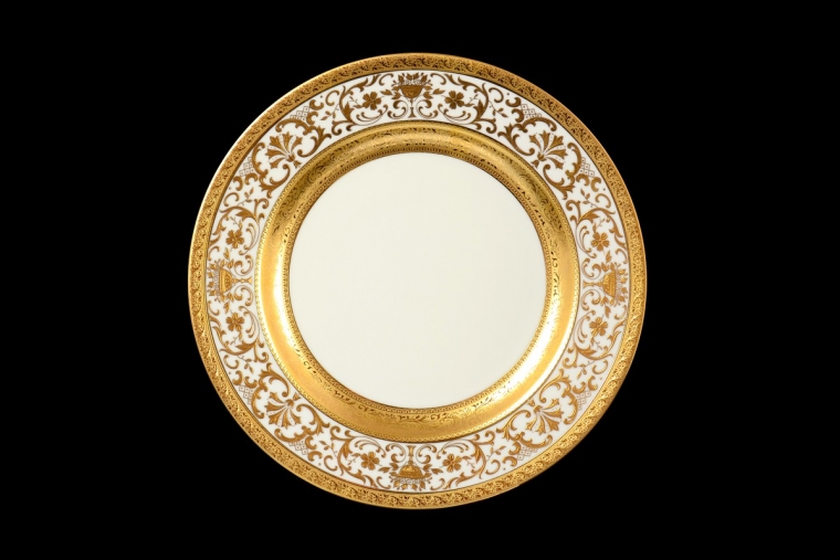 Набор тарелок 17 см Constanza Royal Gold Cream (6 шт)