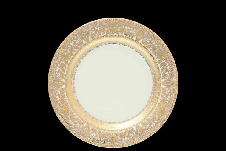 Набор тарелок 20 см Constanza Crem Majestic Gold (6 шт)