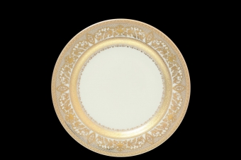 Набор тарелок 20 см Constanza Crem Majestic Gold (6 шт)