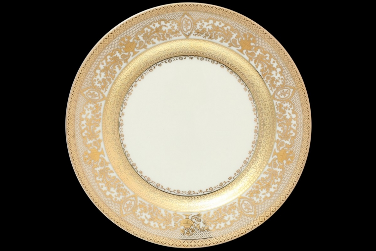 Набор тарелок 17 см Constanza Crem Majestic Gold (6 шт)