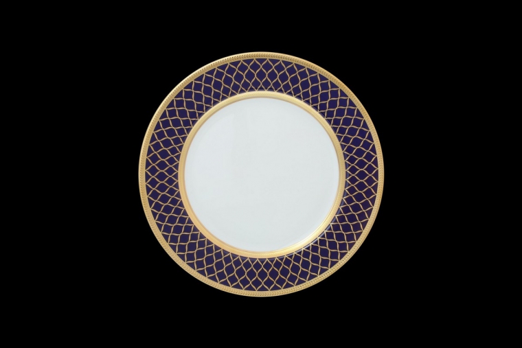 Набор тарелок 17 см Constanza Valencia Cobalt Gold (6 шт)