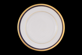 Набор тарелок 21 см Constanza Cobalt 9030 Gold (6 шт)