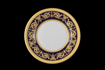 Набор тарелок 21 см Constanza Imperial Cobalt Gold (6 шт)