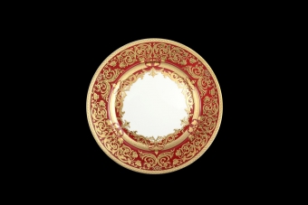 Набор тарелок 17 см Constanza Natalia Bordeaux Gold (6 шт)