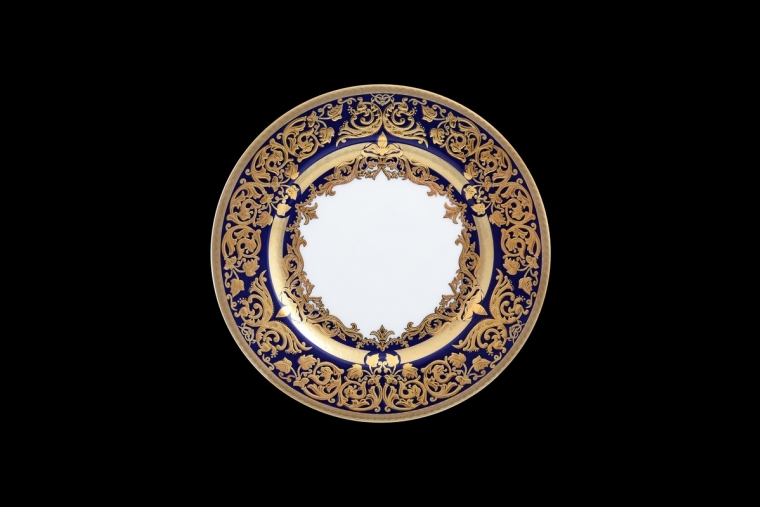 Набор тарелок 17 см Constanza Natalia Cobalt Gold (6 шт)