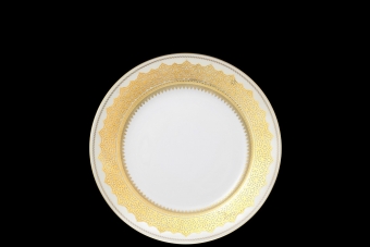 Набор тарелок 21 см Constanza Agadir Seladon Gold (6 шт)
